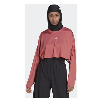 Mikina Hyperglam Cut 3-Stripes Lightweight Oversized