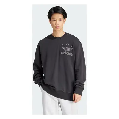 Mikina Adicolor Outline Trefoil Crewneck