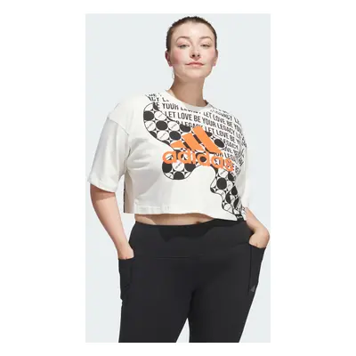 Pride Cropped Graphic T-Shirt (Gender Neutral) (Plus Size)