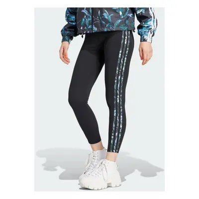 3-Stripes Flower Leggings