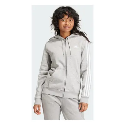 Mikina Essentials Fleece 3-Stripes Full-Zip