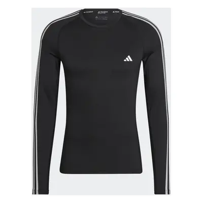 Tričko Techfit 3-Stripes Training Long Sleeve