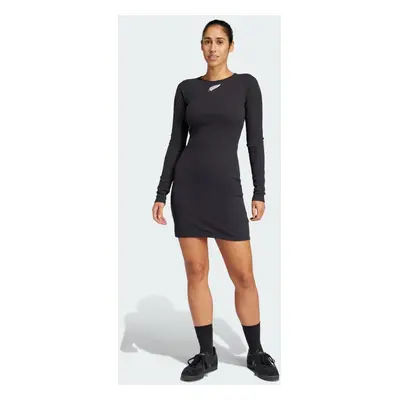 Šaty Black Ferns Essentials Rib Long Sleeve