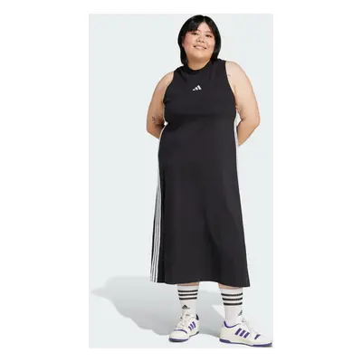 Šaty Essentials 3-Stripes Long Racerback (plus size)