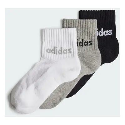 Outlet Value Linear Kids Ankle Socks 3 Pairs