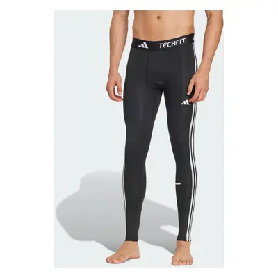 Legíny Techfit Compression Training 3-Stripes Long