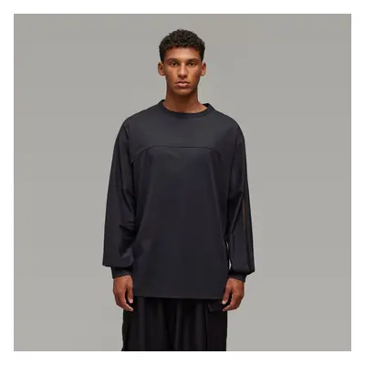 Tričko Y-3 Mesh Stripes Long Sleeve