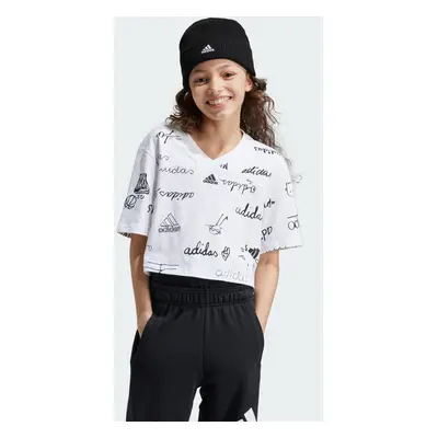 Brand Love Cropped T-Shirt Kids