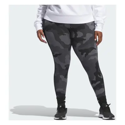 Essentials 3-Stripes Camo Print 7/8 Length Leggings (Plus Size)