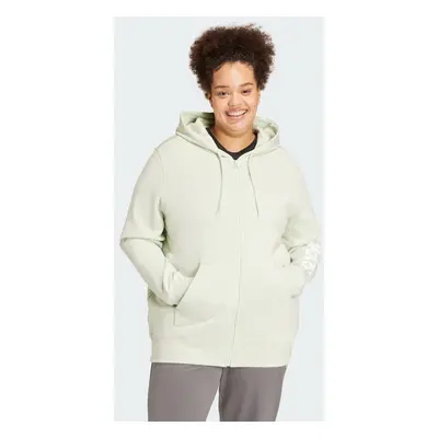 Mikina Essentials Linear Full-Zip French Terry Hoodie (plus size)