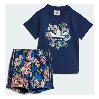 Dětské šortky a tričko adidas Originals x Liberty London