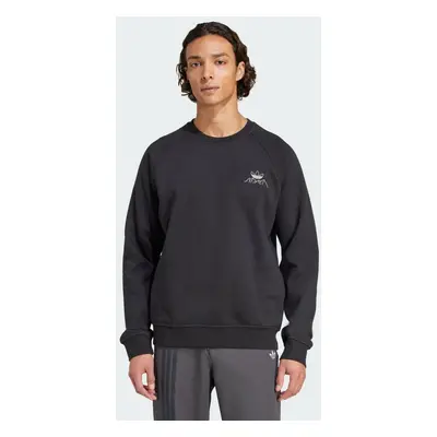 Mikina Winter Resort Mountain Graphic Fleece Crewneck