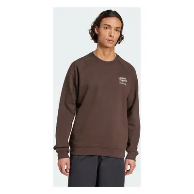 Mikina Diner Text Graphic Fleece Crewneck