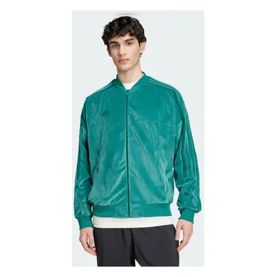 House of Tiro Velour Bomber Jacket