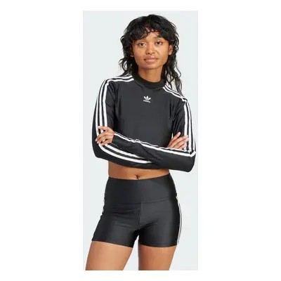 Tričko 3-Stripes Cropped Long Sleeve