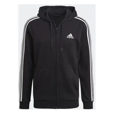 Mikina Essentials French Terry 3-Stripes Full-Zip