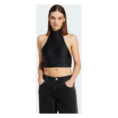 Crop Top Tie-Neck