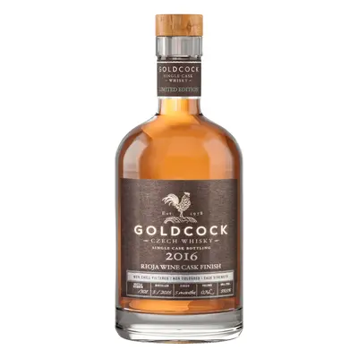 GOLDCOCK Whisky GOLDCOCK 2016 Rioja Wine Cask Finish 59,5% 0,7l