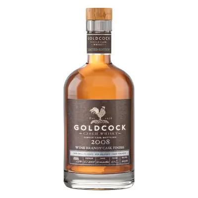 GOLDCOCK Whisky GOLDCOCK 2008 Wine Brandy Cask Finish 60,5% 0,7l