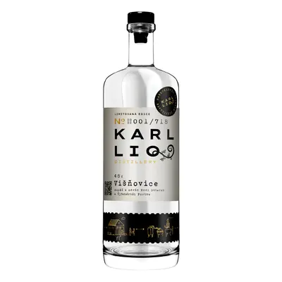 KarlLIQ distillery Karlliq Višňovice 48% 0,5l