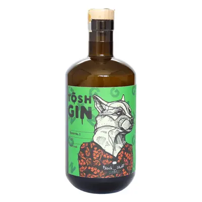 TŌSH Distillery Olomouc Tosh BLACK STUFF Gin 46% 0,7l