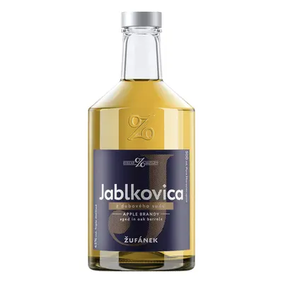 Žufánek Jablkovica z dubového sudu 45% 0,5l