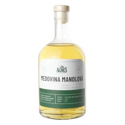 Agnes Zelená Bohdaneč Agnes Medovina mandlová 12,6% 0,5l