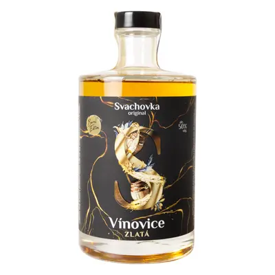 Destilérka Svach (Svachovka) Zlatá Vínovice Svach 50% 0,5l