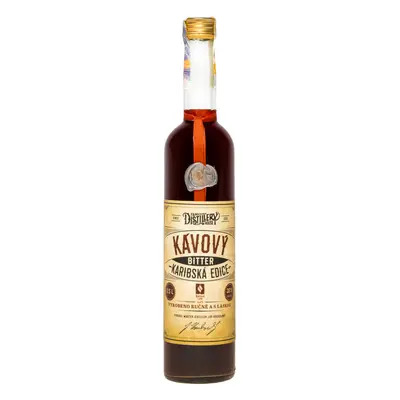 Family Distillery House FD House Kávový bitter – karibská edice 35% 0,5l