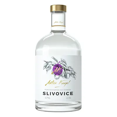 Anton Kaapl Slivovice 47% 0,2l