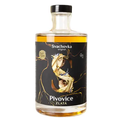 Destilérka Svach (Svachovka) Zlatá Pivovice (Bourbon) Svach 50% 0,5l