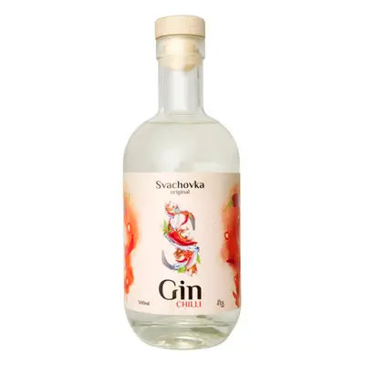 Destilérka Svach (Svachovka) Svachovka Chilli Gin 43% 0,5l