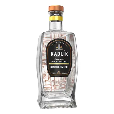 Palírna Radlík Radlík Kdoulovice 43% 0,5l