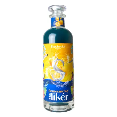 Destilérka Svach (Svachovka) Svachovka BLUE Pomerančový likér 20% 0,5l