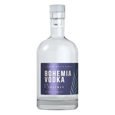 Rudolf Jelínek Bohemia vodka 40% 0,7l