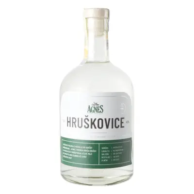 Agnes Zelená Bohdaneč Agnes Hruškovice Muškatelka (kosher) 45% 0,5l