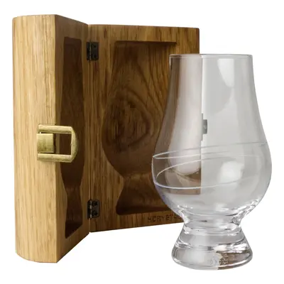 Hcrystal Luxusní dřevěné pouzdro Glencairn - Dub