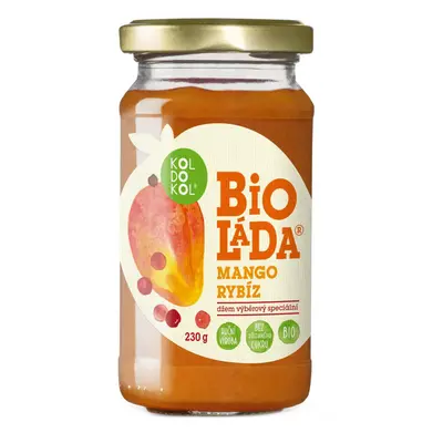 KOLDOKOL Bioláda mango a rybíz 230g