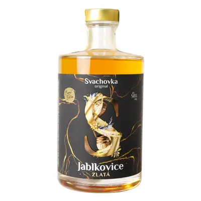 Destilérka Svach (Svachovka) Zlatá Jablkovice Svach 50% 0,5l