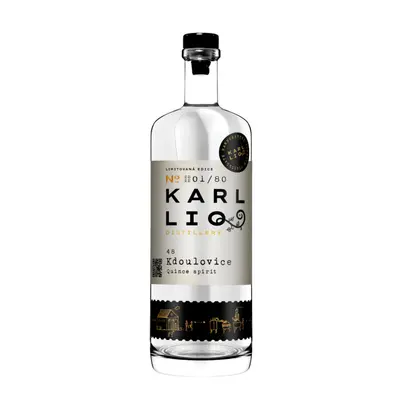 KarlLIQ distillery Karlliq Kdoulovice 48% 0,5l