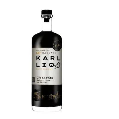 KarlLIQ distillery Karlliq Ořechovka 20% 0,5l