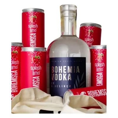 Lihovarek.cz Bohemia Vodka + 6x Bohemsca SPLASH MALINA