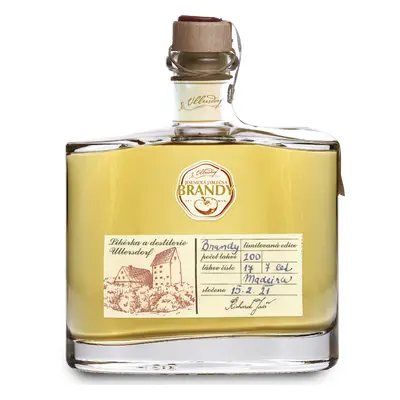 Ullersdorf - likérka a destilerie Ullersdorf Jesenická jablečná brandy 45% 0,5l