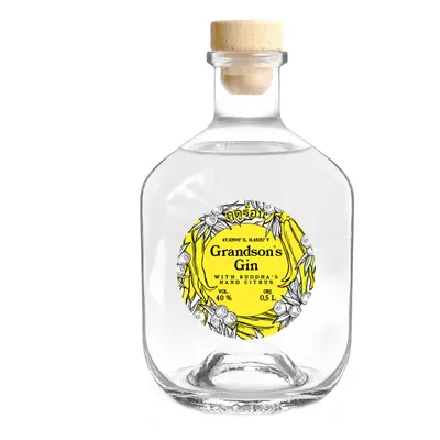 Lihovar Poněšice Poněšický Grandson's Buddha's hand citrus GIN 40% 0,5l