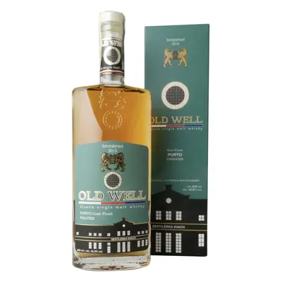 Svach's Old Well whisky Bourbon a Porto Kouřová 46,3% 0,5l