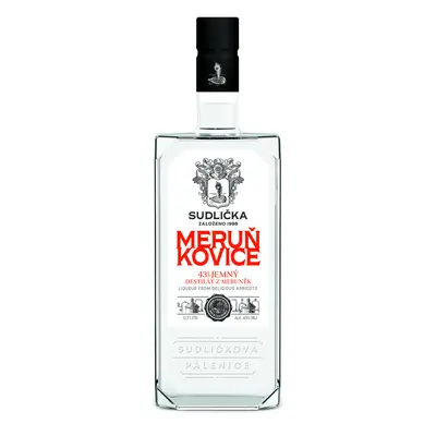 Sudličkova pálenice Sudličkova Meruňkovice 43% 0,7l