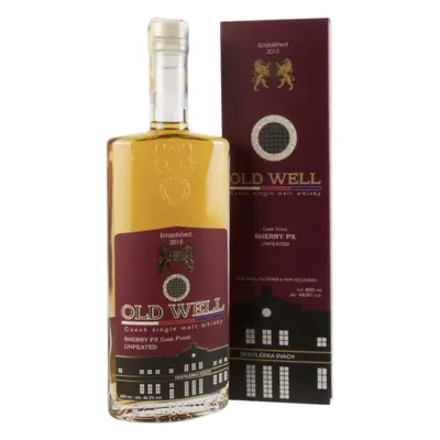 Svach's Old Well whisky Bourbon a Sherry 46,3% 0,5l