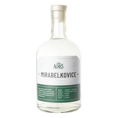 Agnes Zelená Bohdaneč Agnes Mirabelkovice (kosher) 45% 0,5l