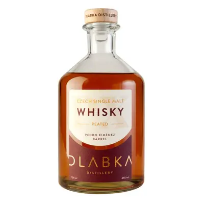 Dlabka Whisky Peated PX 45% 0,7l