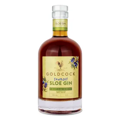 GOLDCOCK Whisky GOLDCOCK SLOE Trnkový gin 28% 0,7l